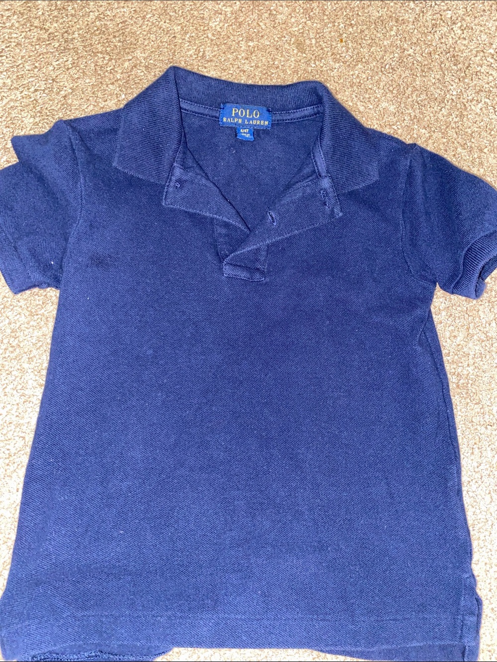 Polo by Ralph Lauren Navy Blue Toddler Polo Shirt